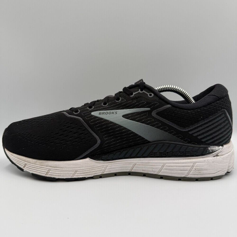 Brooks Beast 20 Men's Size 11 4E Black White Gray Walking Running Shoes Sneakers - Picture 2 of 8